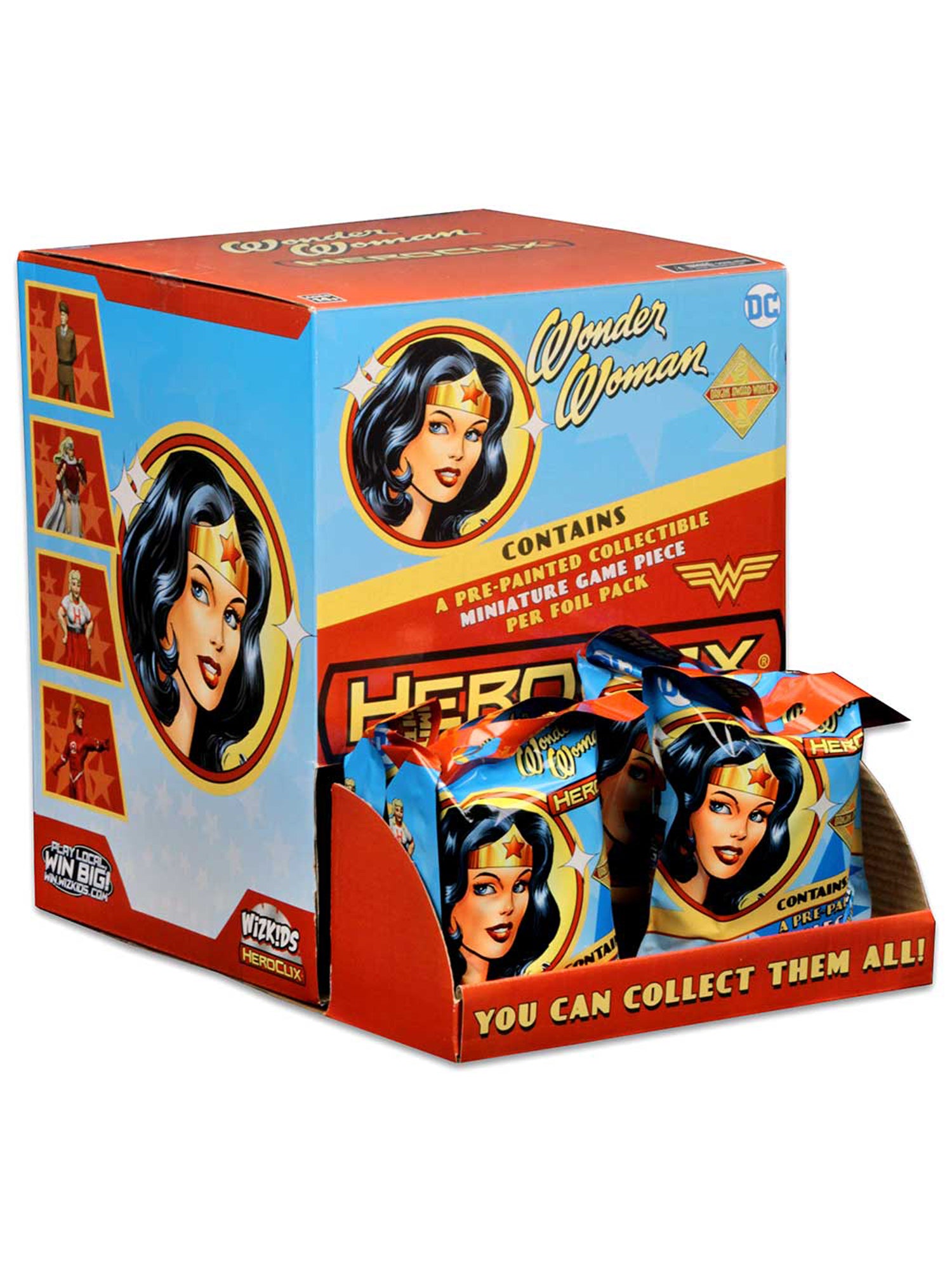Wonder Woman Gravity Feed Countertop Display Heroclix 1