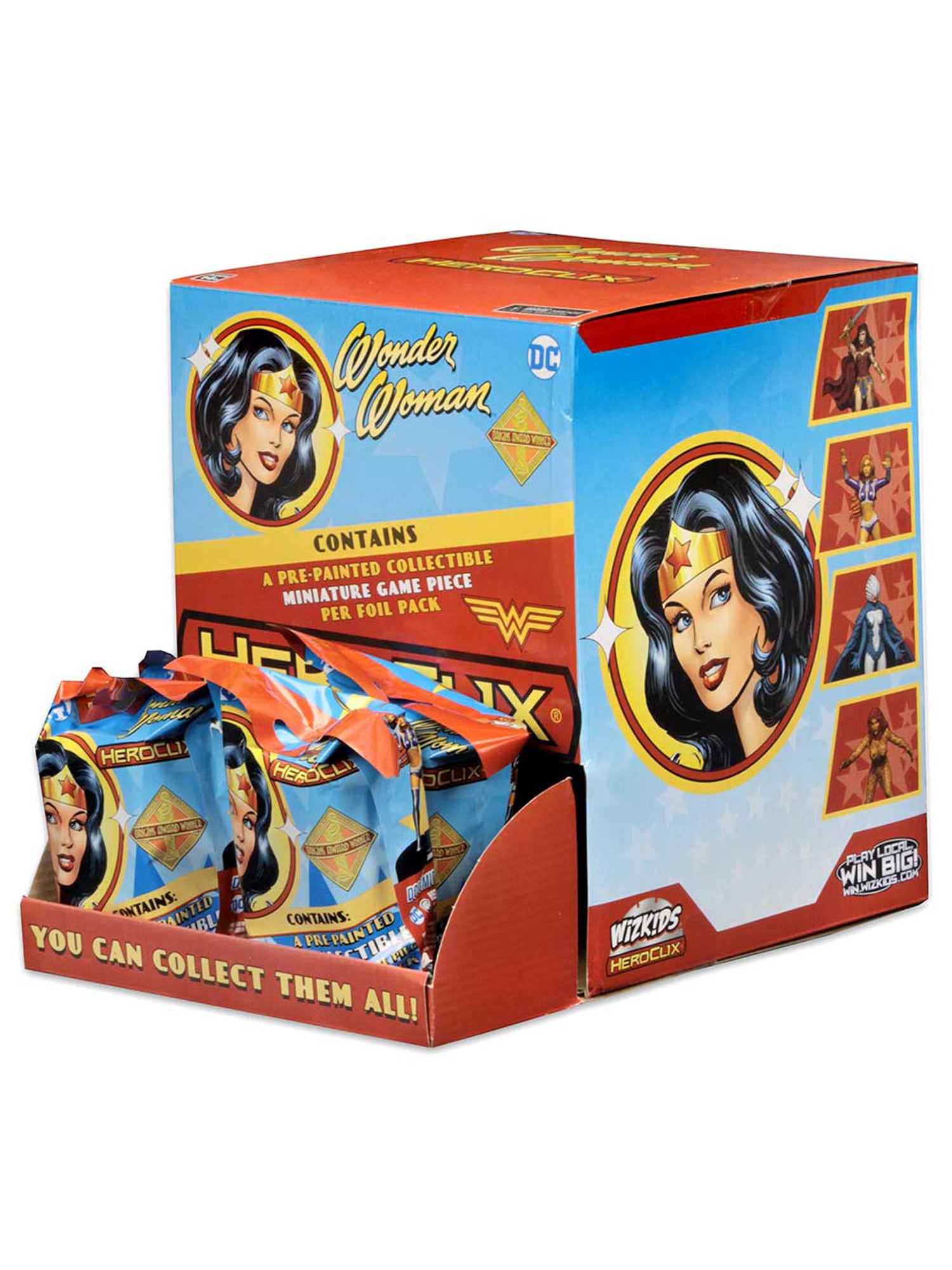 Wonder Woman Gravity Feed Countertop Display Heroclix 2