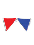 Bunting 15m R/W/B triangles 1