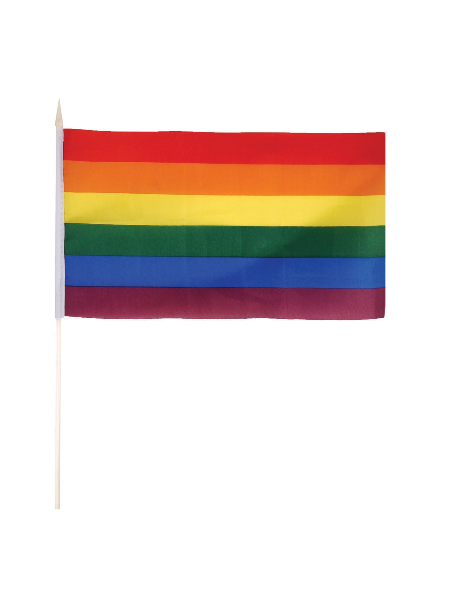 Rainbow Flag (On Stick) 29X17Cm (Pack of 50) 1