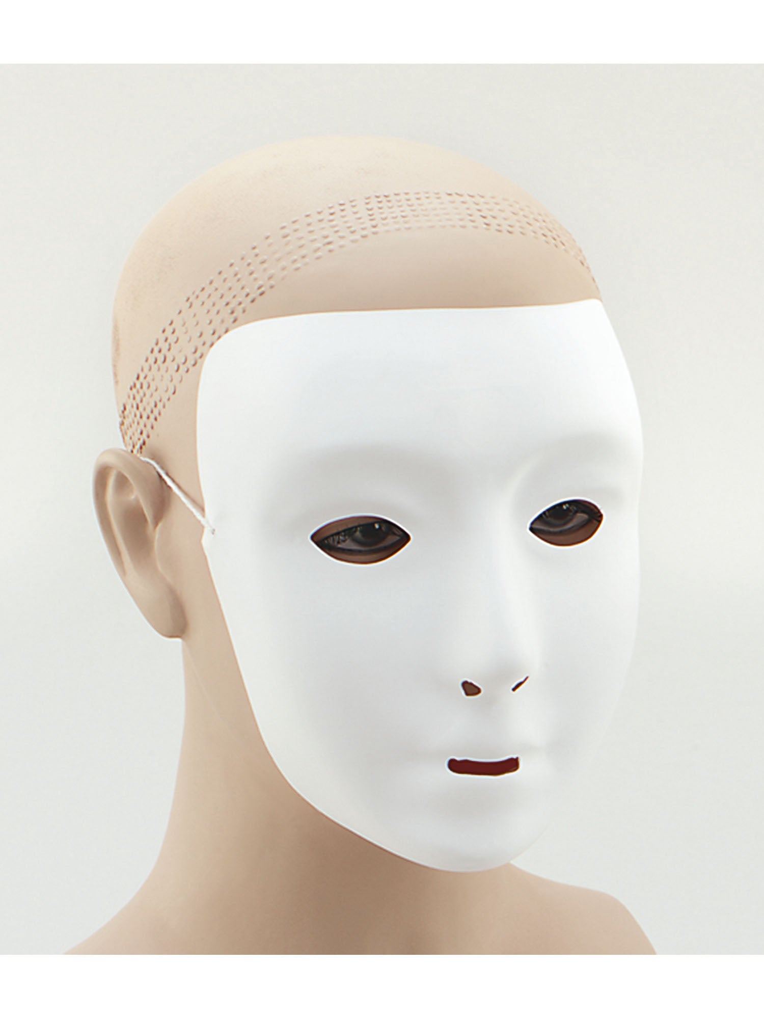 Plain White Face Mask (Pack of 12) 1