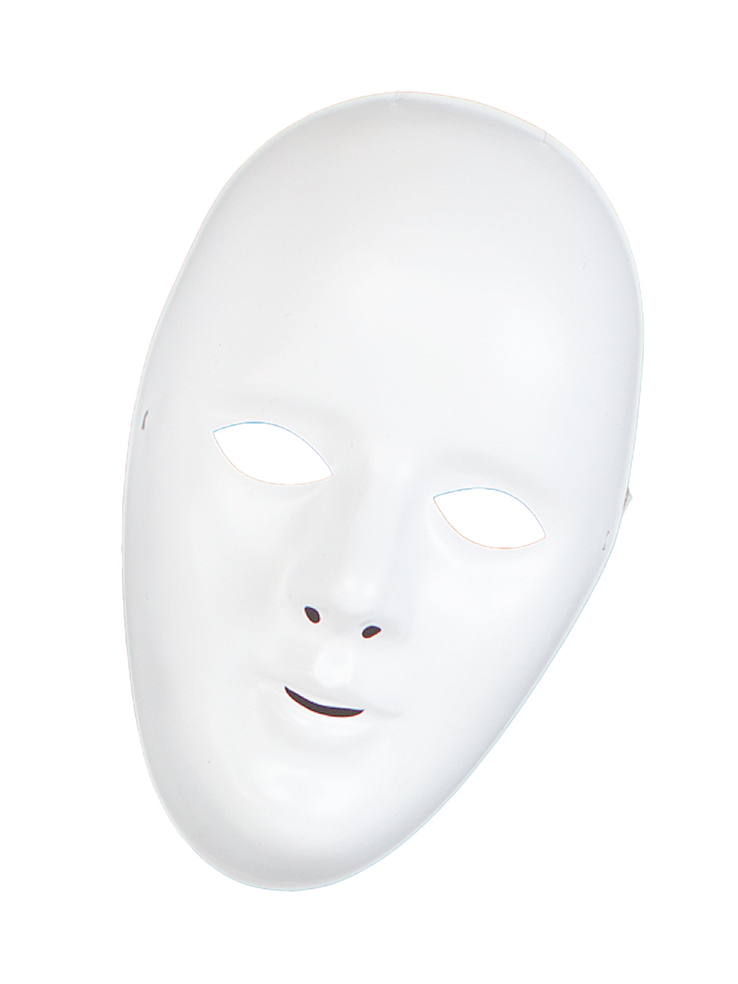 Deluxe Female Face Mask. White 1