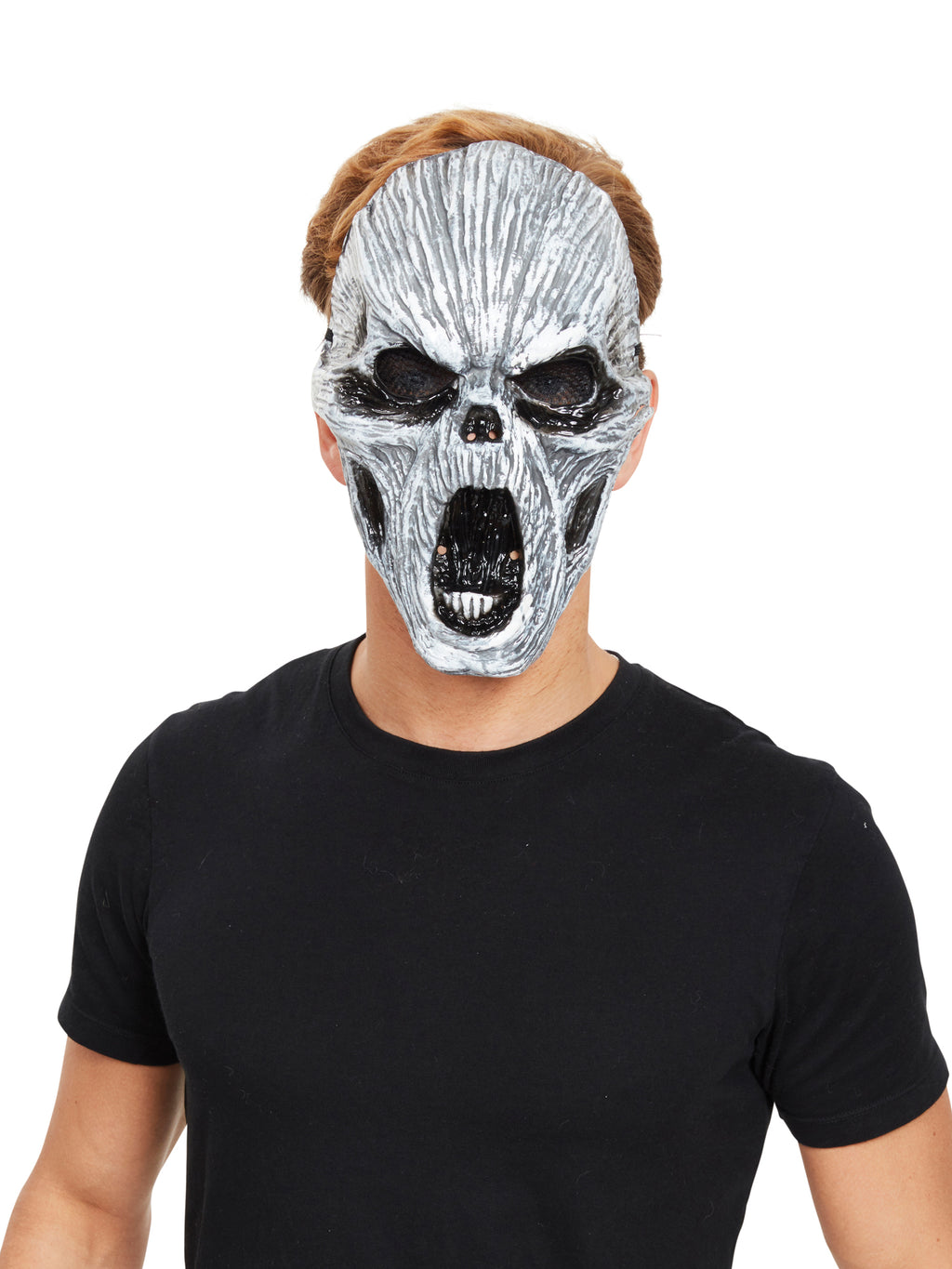 Ghost Glow In Dark Plastic Mask 2