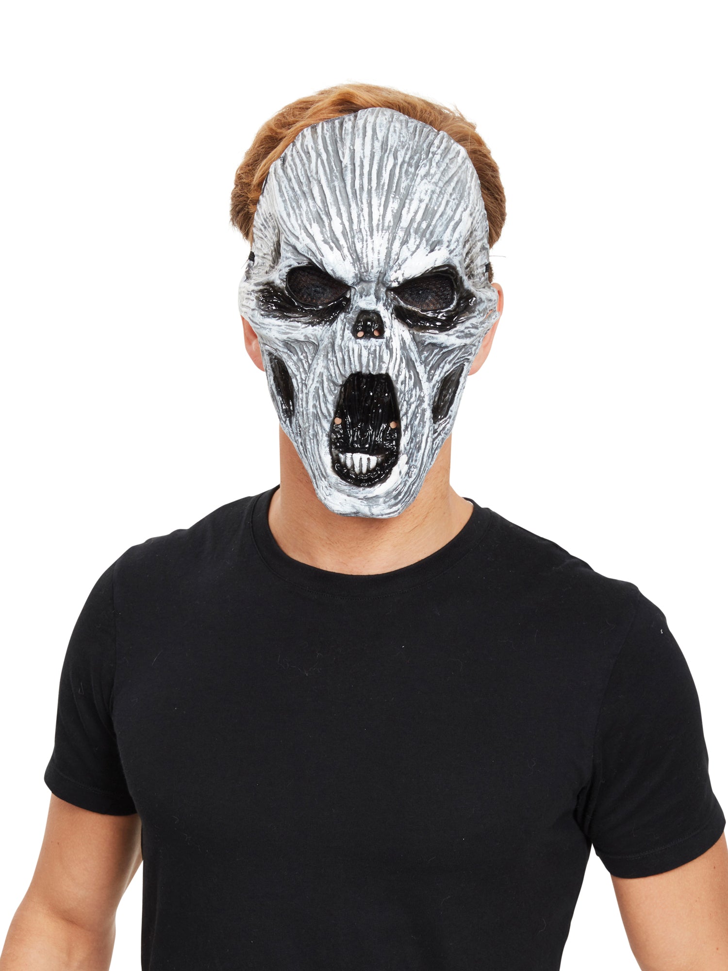 Ghost Glow In Dark Plastic Mask 2