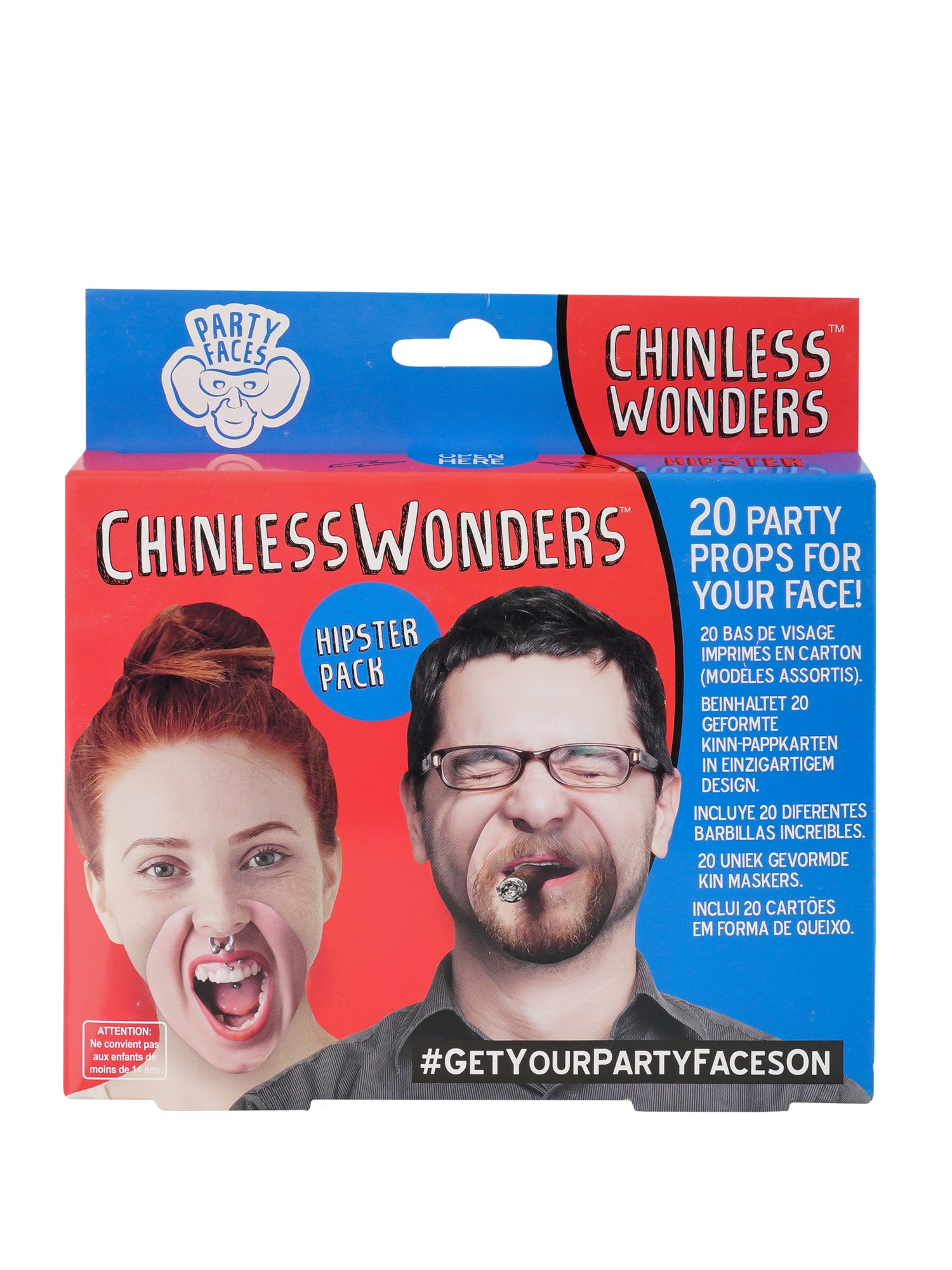 Chinless Wonders Hipster pack (Mask) 1