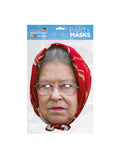 Queen Headscarf Celebrity Face Mask 1