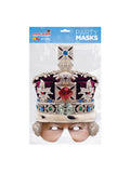 CROWNED QUEEN HALF MASK 1