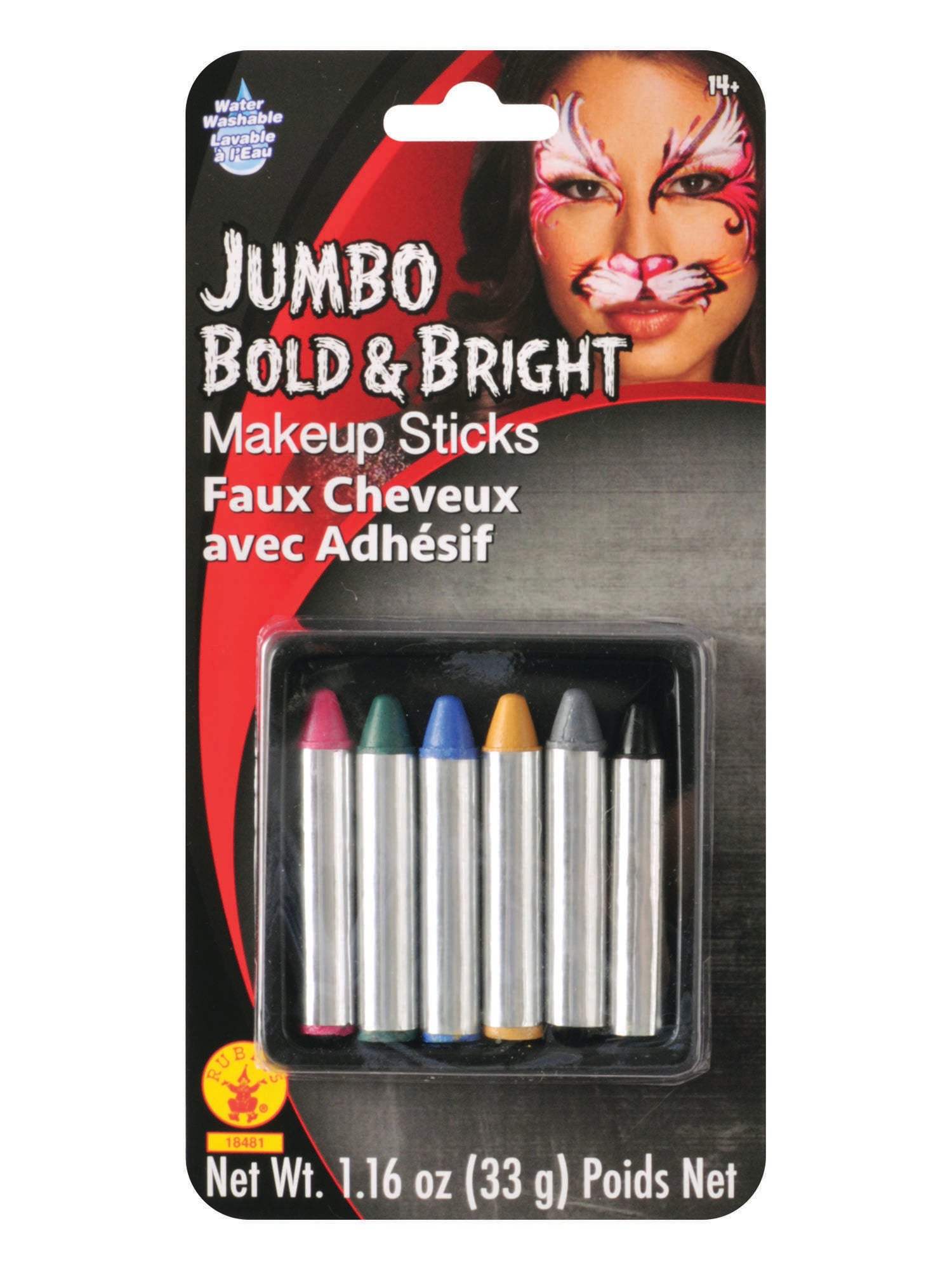 Jumbo Bold Bright Makeup Sticks 1