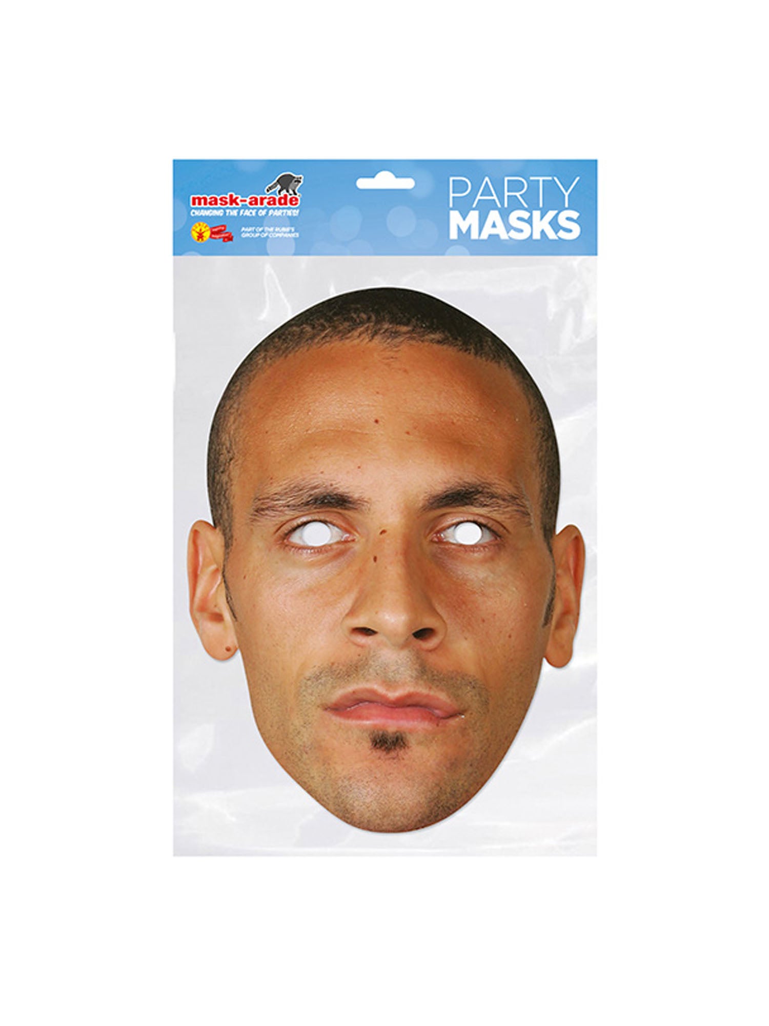 Rio Ferdinand Celebrity Face Mask 1