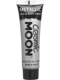 Cosmic Moon Metallic Face & Body Paint, Silver 1