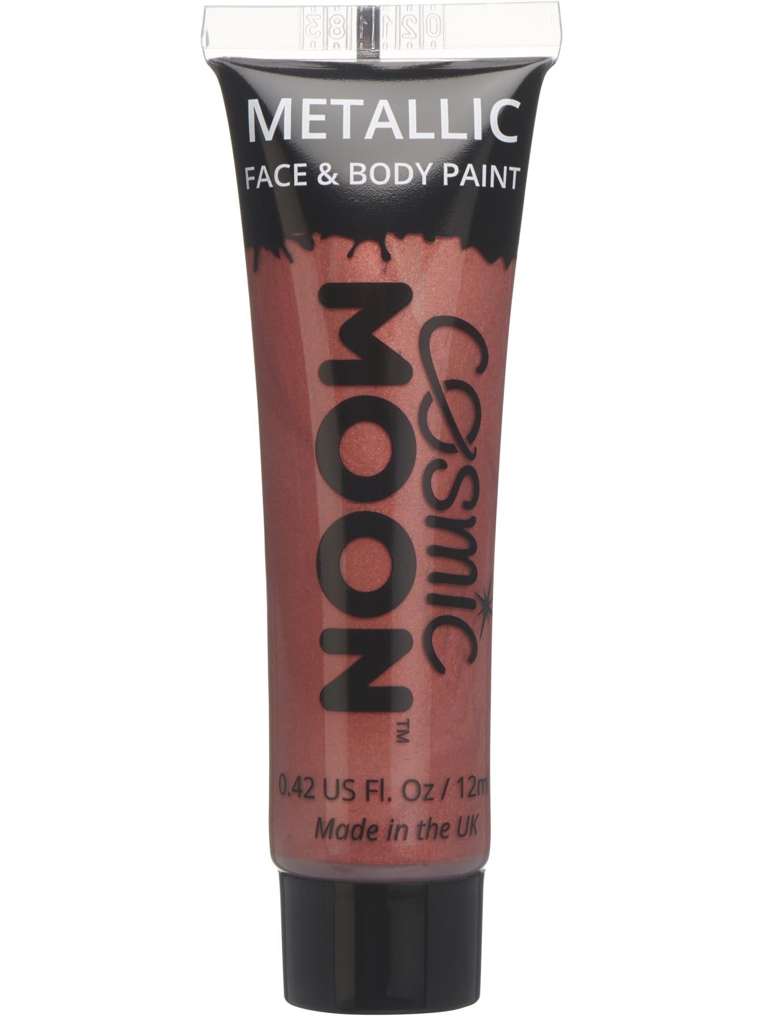 Cosmic Moon Metallic Face & Body Paint, Red 1