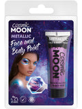 Cosmic Moon Metallic Face & Body Paint, Purple 1