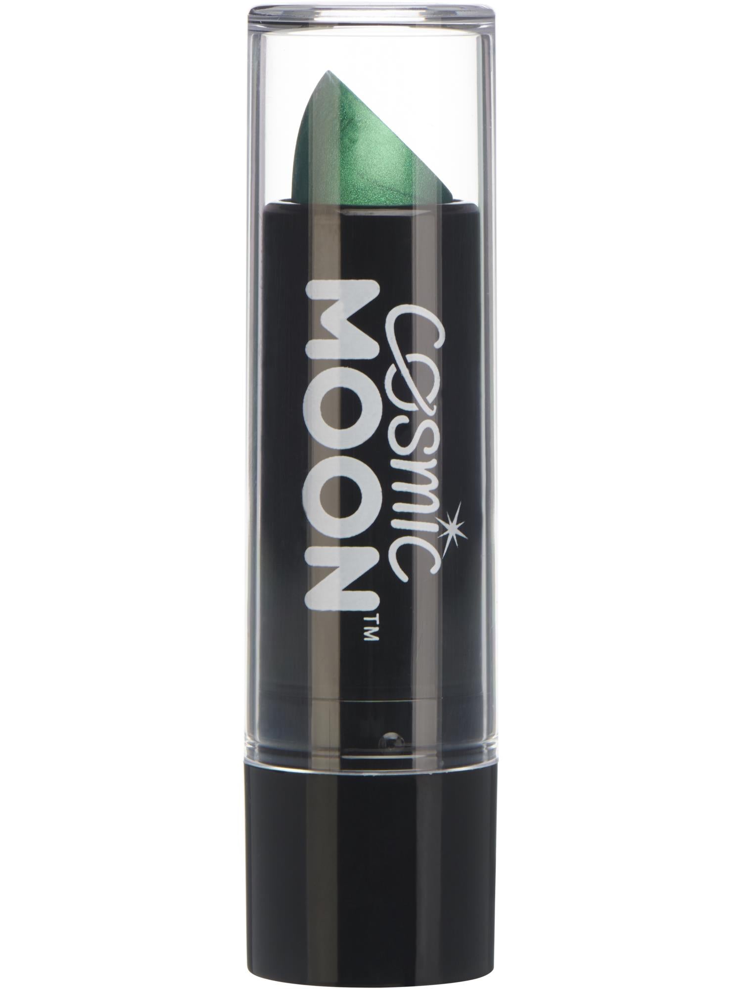 Cosmic Moon Metallic Lipstick, Green 1