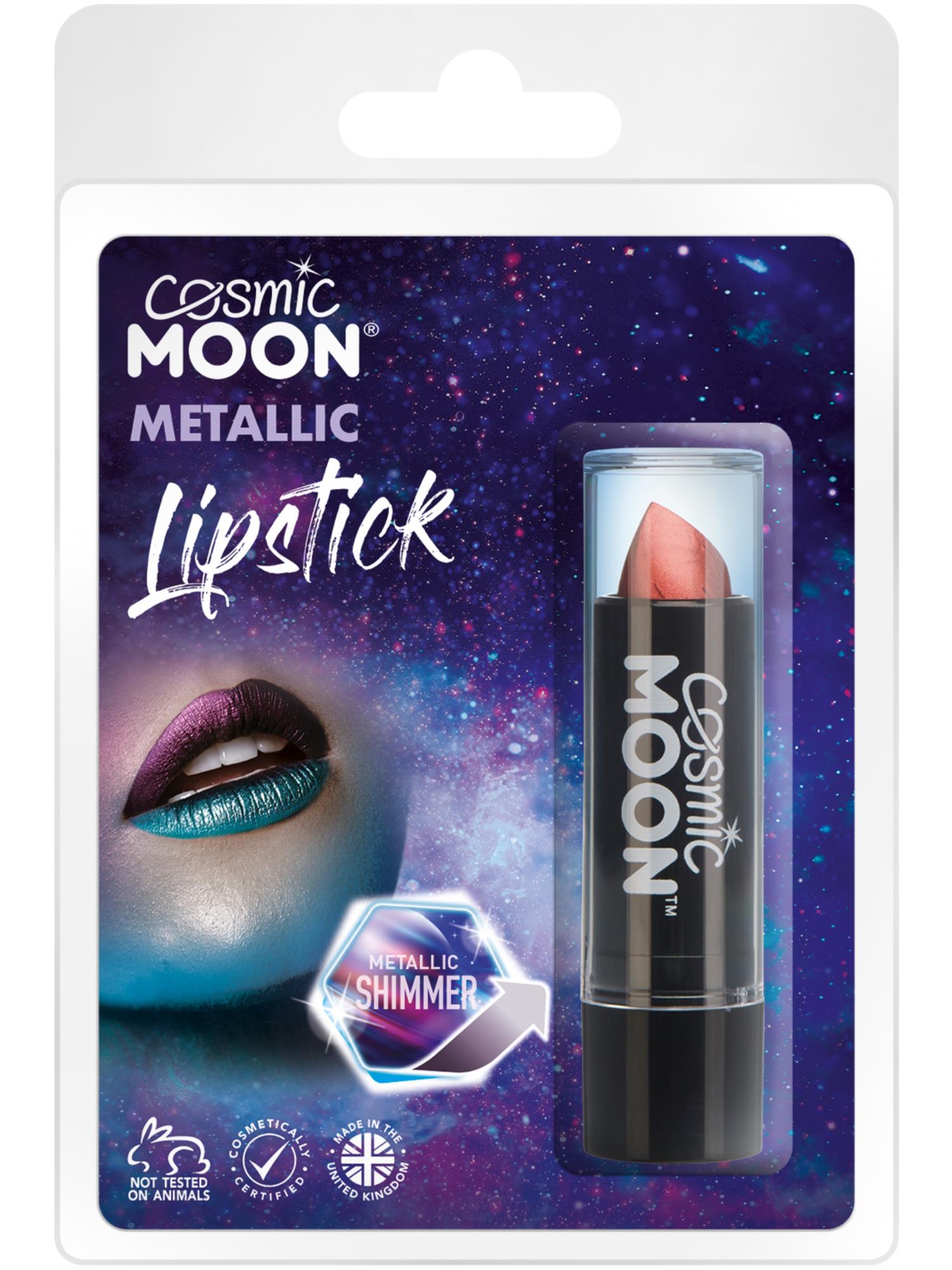 Cosmic Moon Metallic Lipstick, Red 1