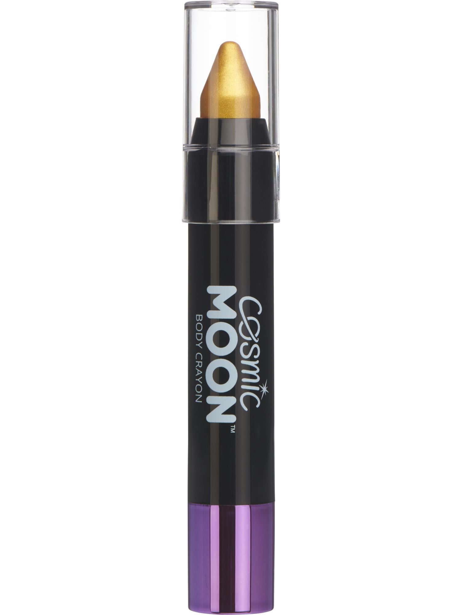 Cosmic Moon Metallic Body Crayon, Gold 1