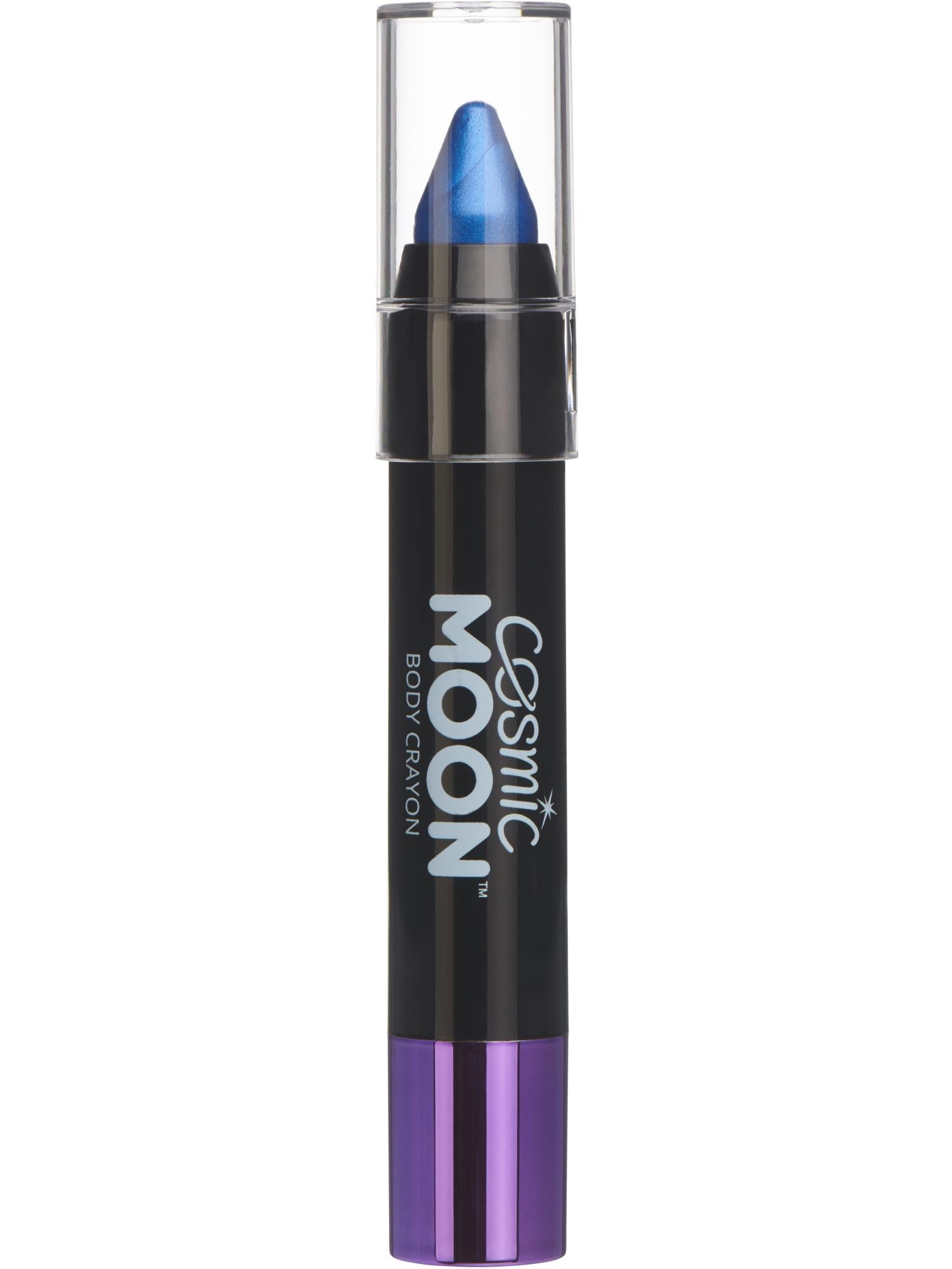 Cosmic Moon Metallic Body Crayons, Blue 1