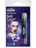 Cosmic Moon Metallic Body Crayons, Green 1