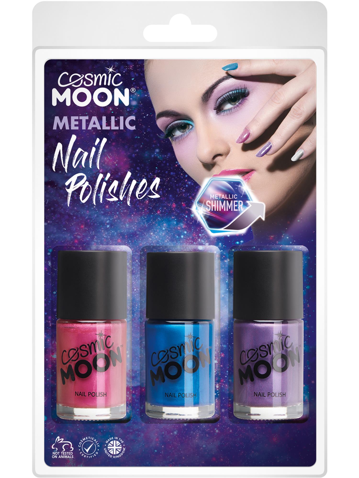 Cosmic Moon Metallic Nail Polish, 1