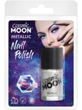 Cosmic Moon Metallic Nail Polish, Silver 1