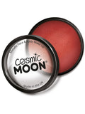 Cosmic Moon Metallic Pro Face Paint Cake Pots, Red 1