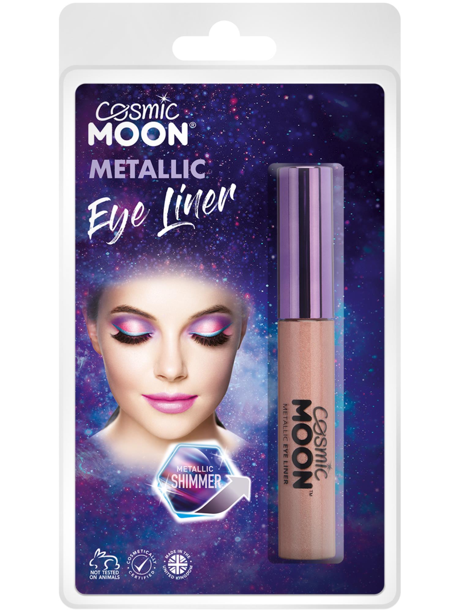 Cosmic Moon Metallic Eye Liner, Rose Gold 1