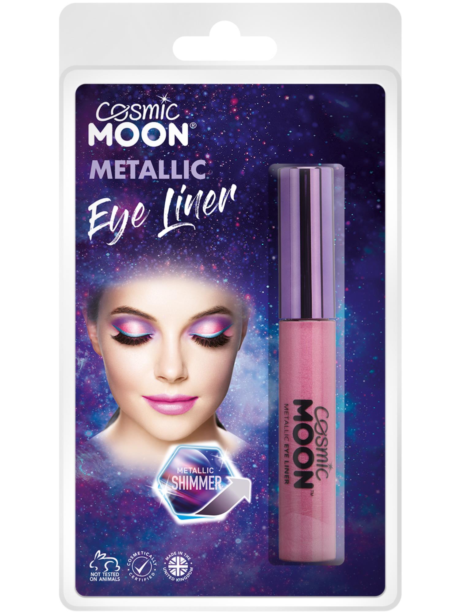 Cosmic Moon Metallic Eye Liner, Pink 1