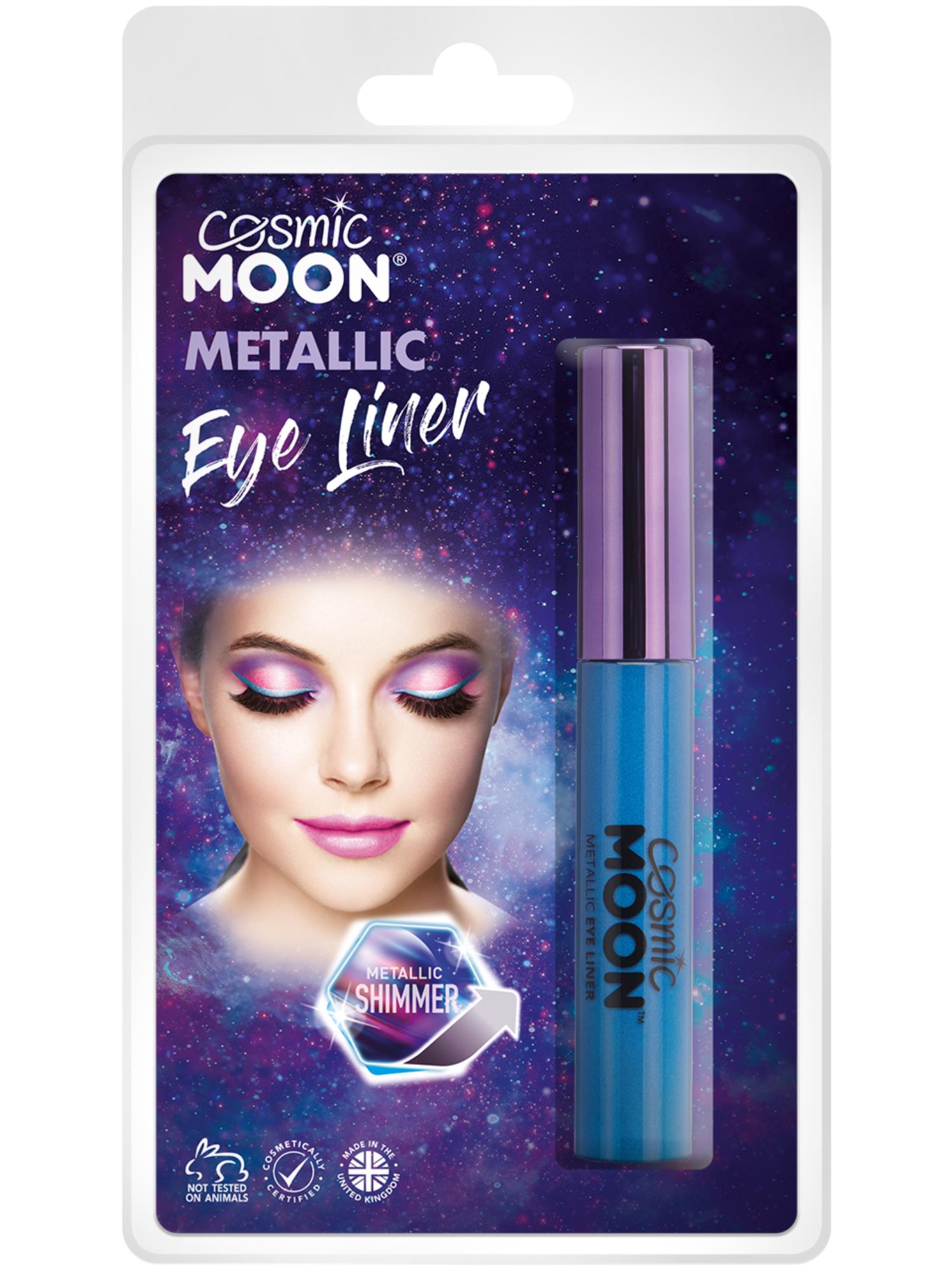 Cosmic Moon Metallic Eye Liner, Blue 1
