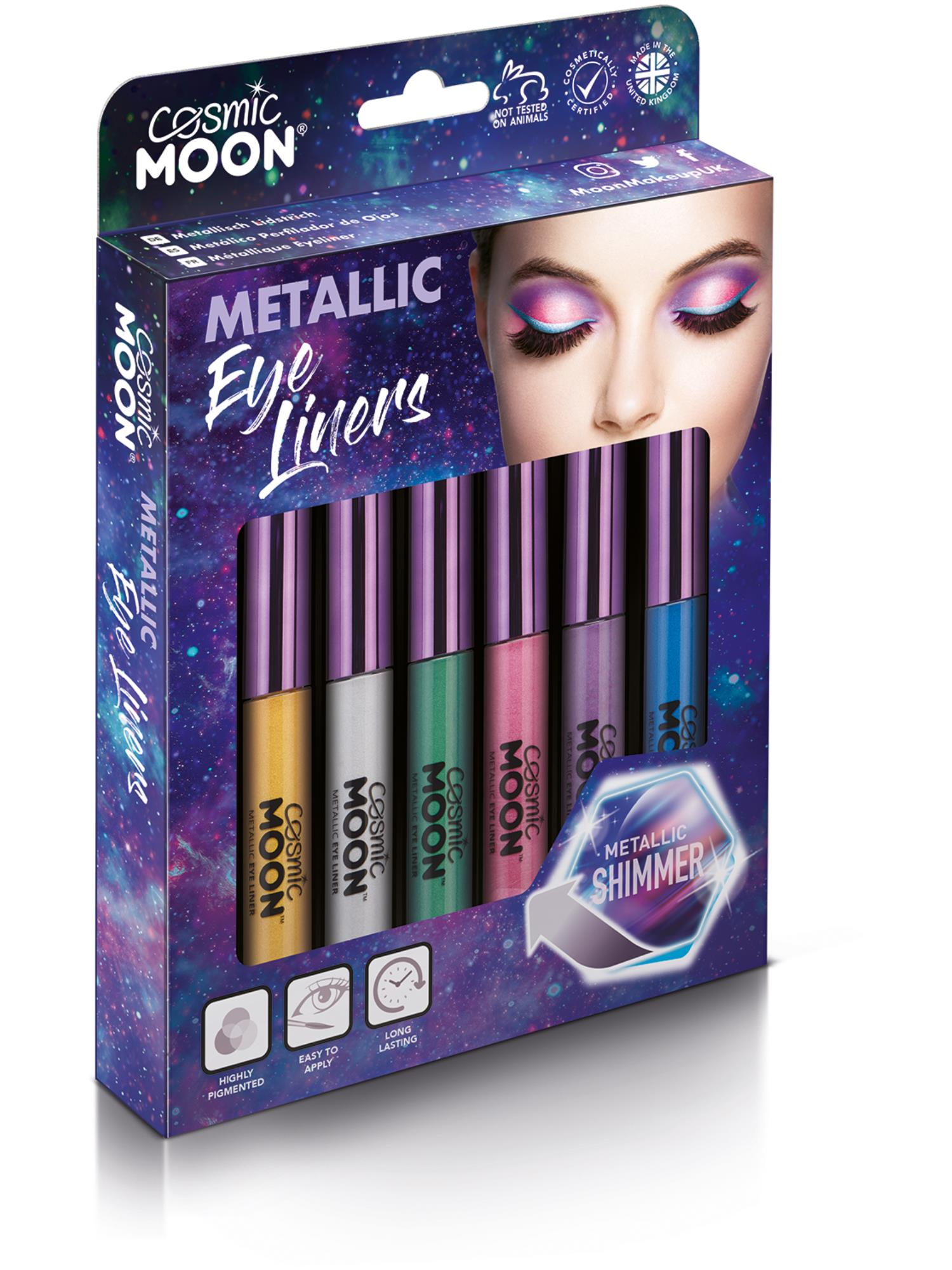Cosmic Moon Metallic Eye Liner, Assorted 1
