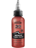 Cosmic Moon Metallic Fabric Paint, Red 1