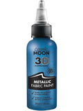 Cosmic Moon Metallic Fabric Paint, Blue 1