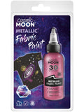 Cosmic Moon Metallic Fabric Paint, Pink 1