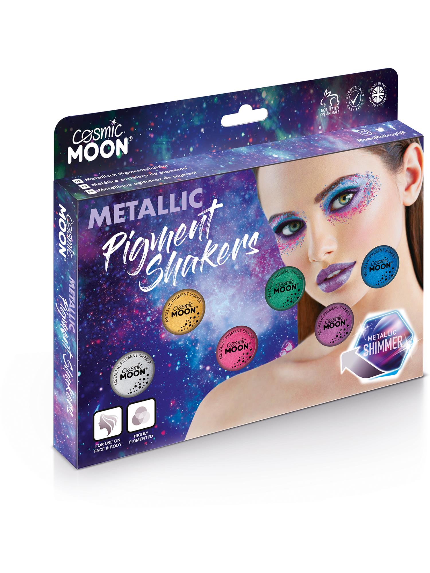 Cosmic Moon Metallic Pigment Shaker, Assorted 1