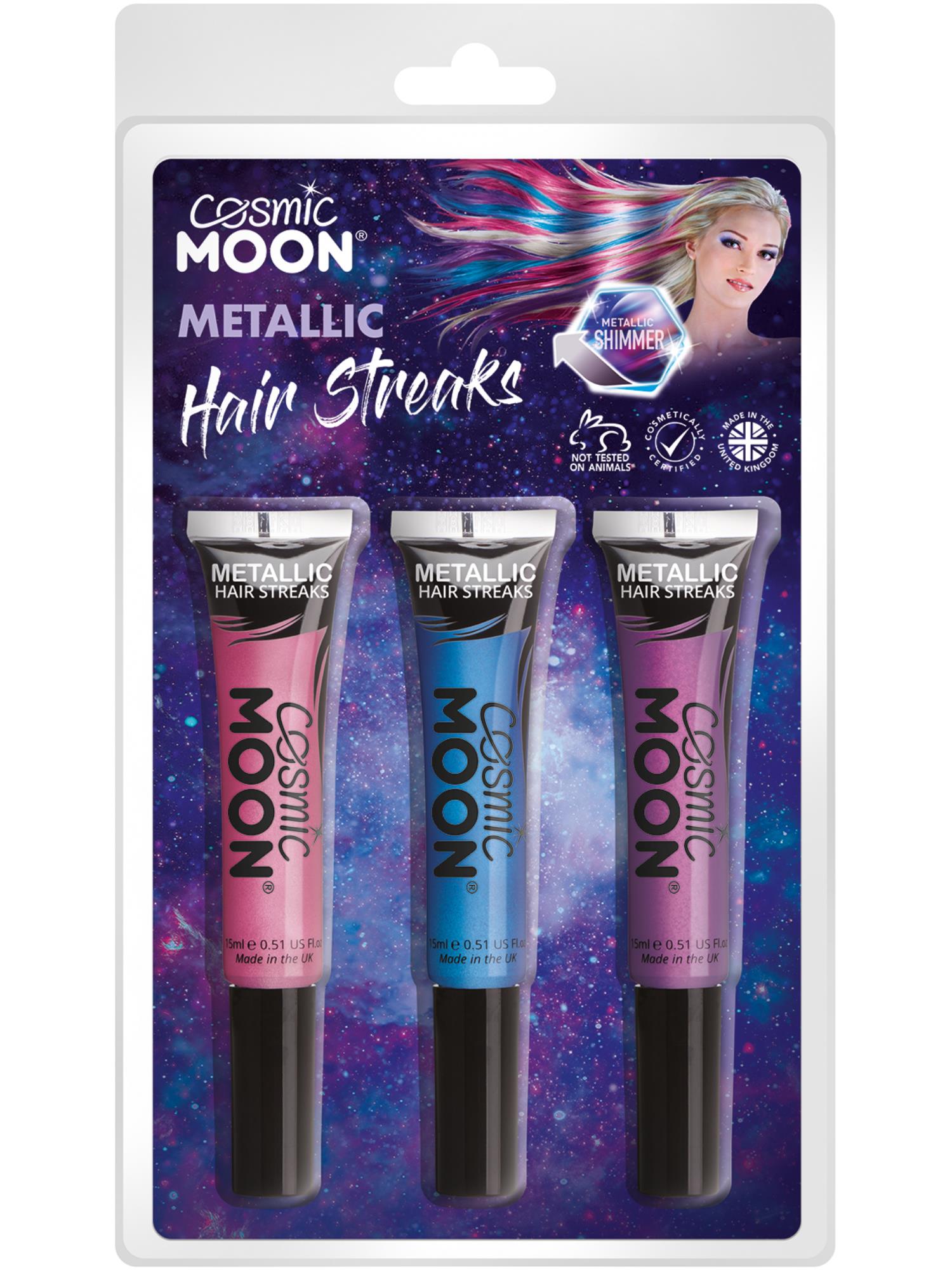Cosmic Moon Metallic Hair Streaks, 1