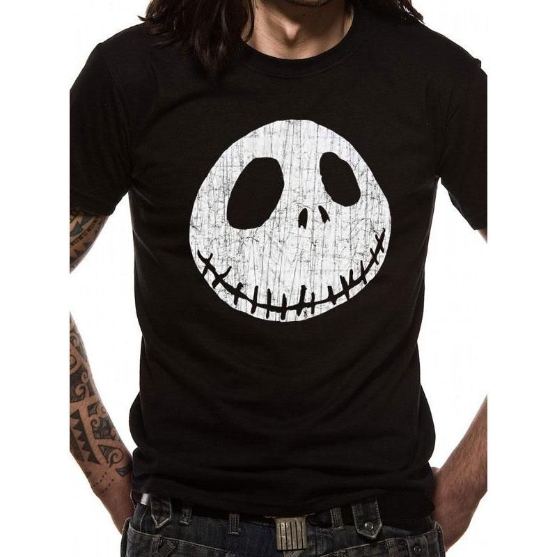 Nightmare Before Christmas Jack Cracked Face Unisex T-Sh 1