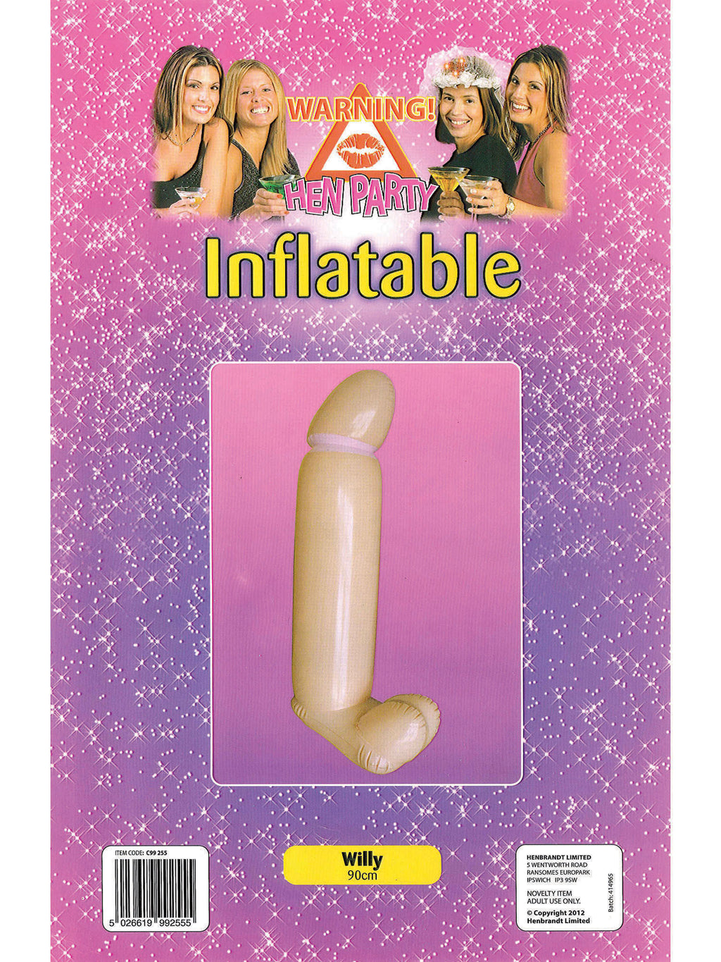 Inflatable Willy 90cm 2