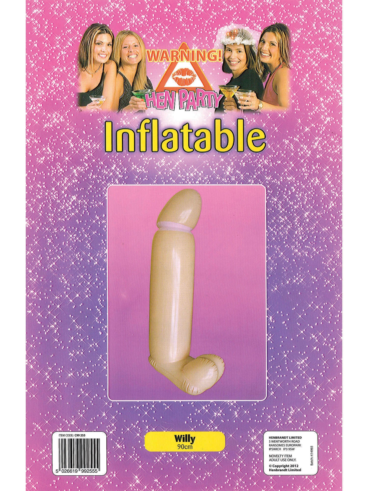 Inflatable Willy 90cm 3