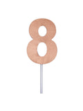 Diamond Cake Topper No. 8 1