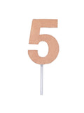 Diamond Cake Topper No. 5 1