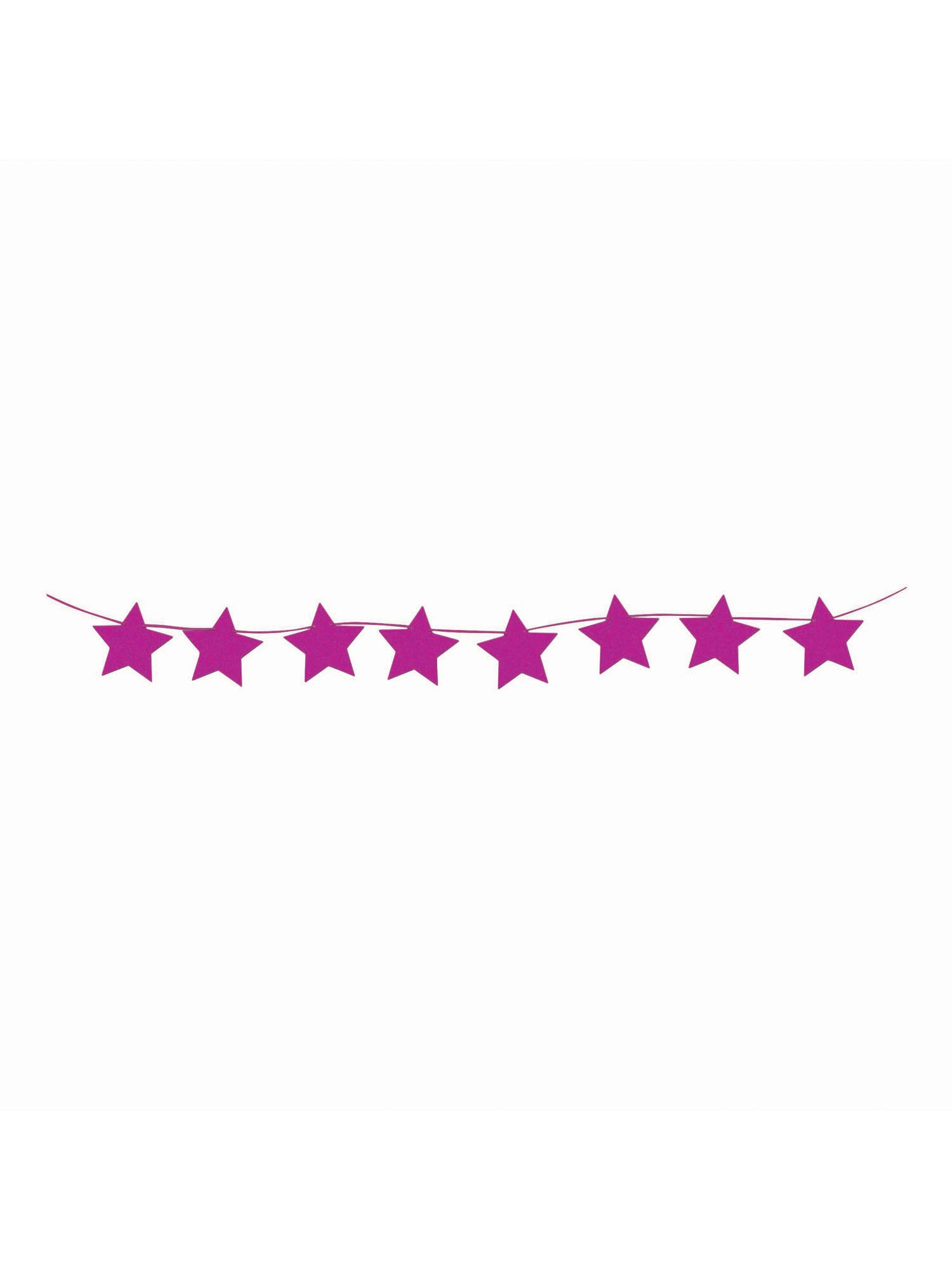 Banner Diam Star Ht Pink 2.4m 8pcs/pk 1
