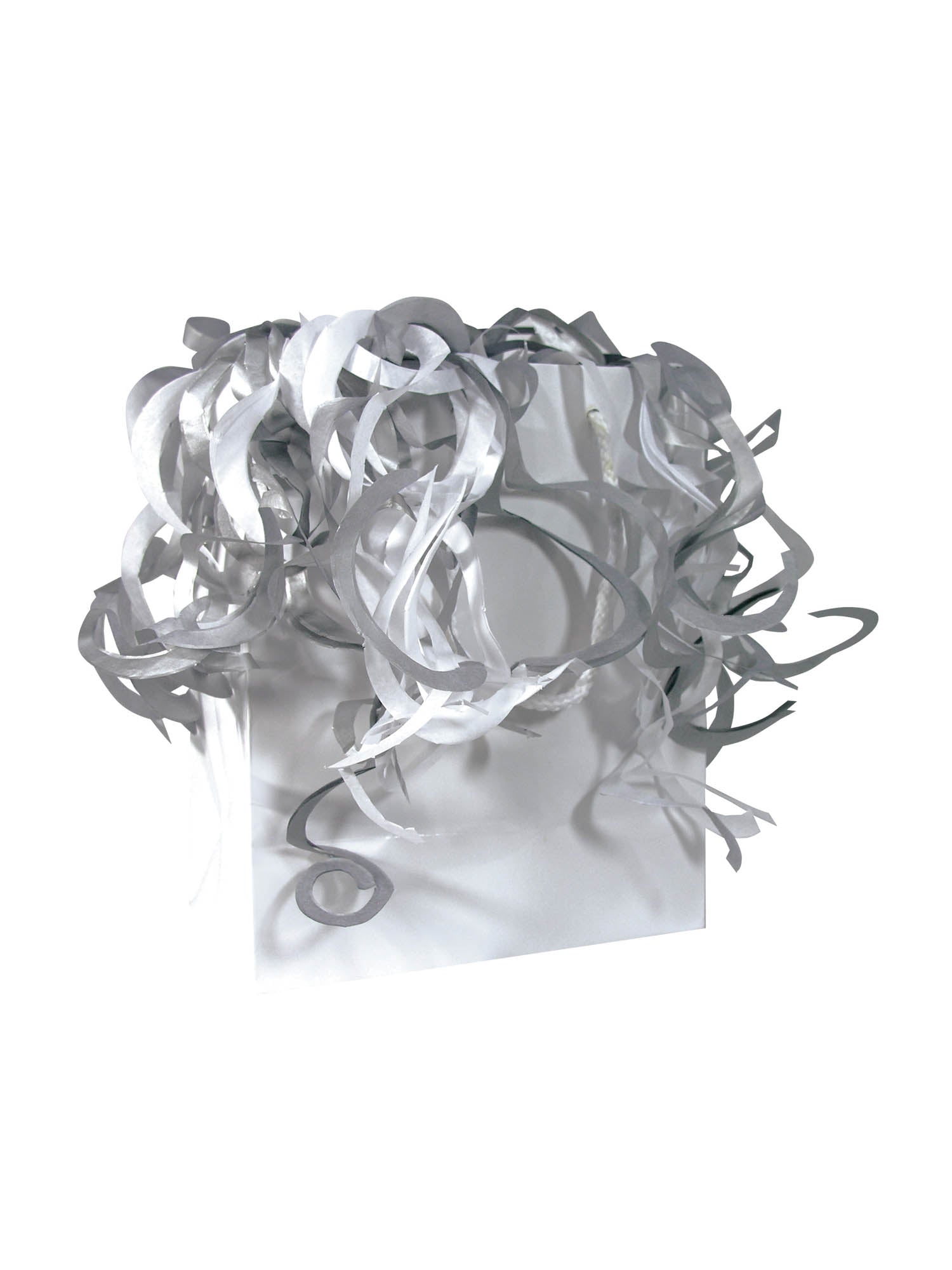 Paper Curlz Silver, White 1