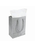 Diamond Gift Bag Silver (22x17x10cm) 1