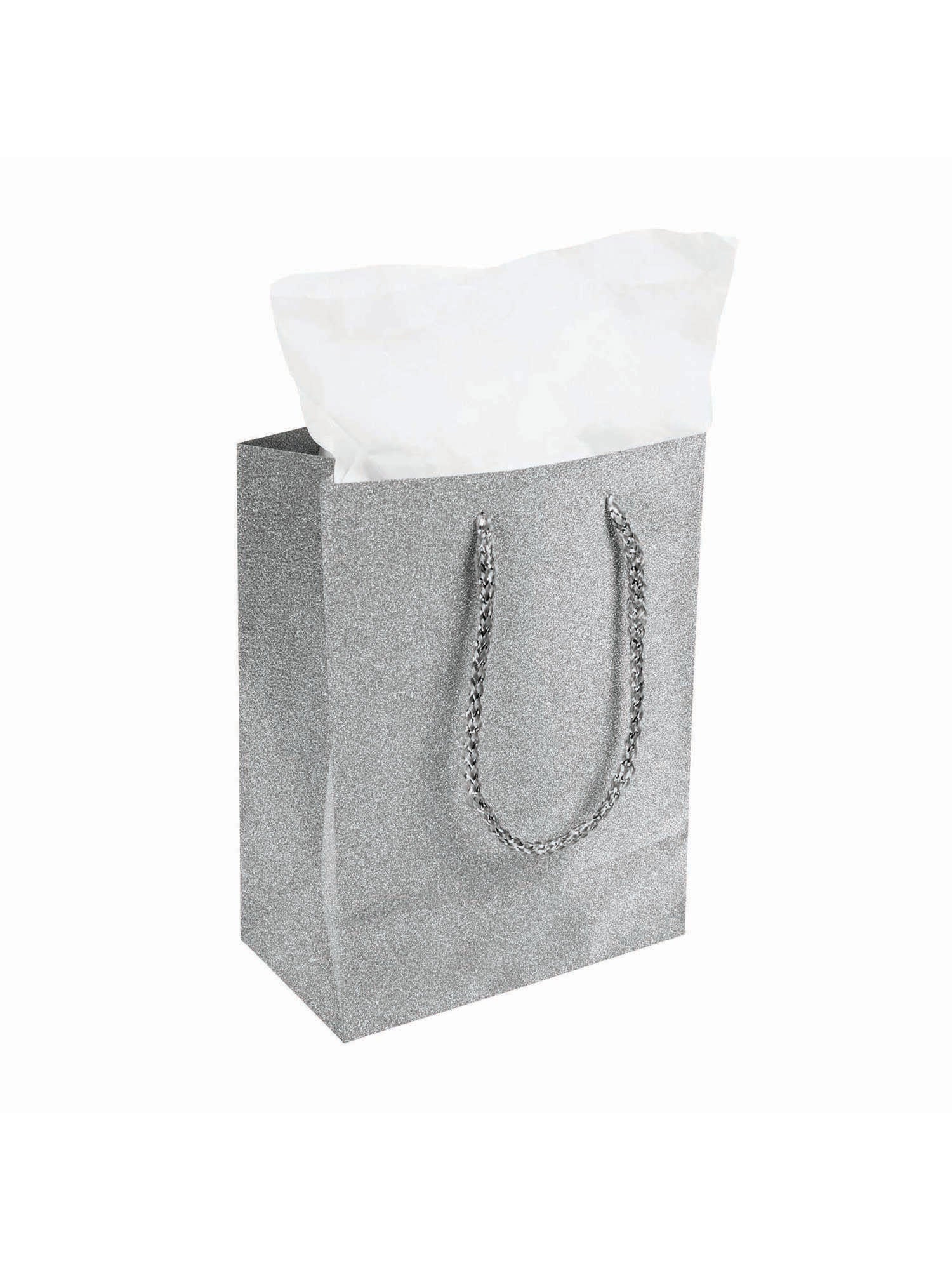 Diamond Gift Bag Silver (22x17x10cm) 1