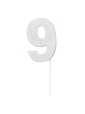 Diamond Cake Topper No. 9 1