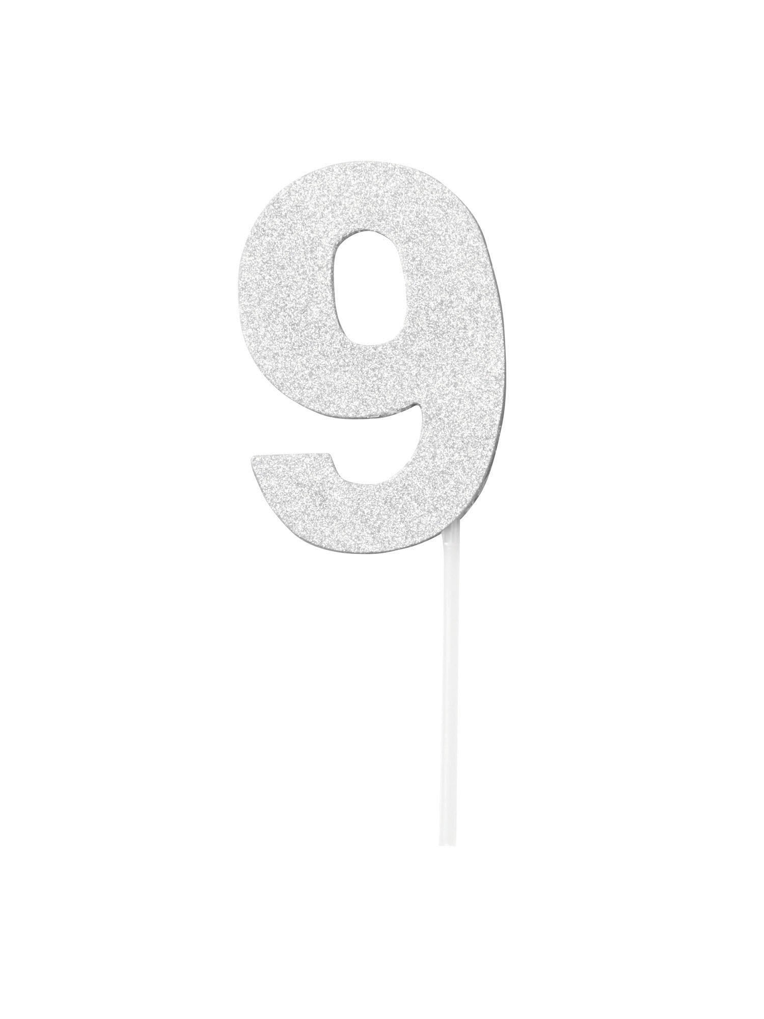 Diamond Cake Topper No. 9 1