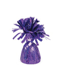 Balloon Wght Sml Purple Holographic 1