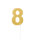Diamond Cake Topper No. 8 1