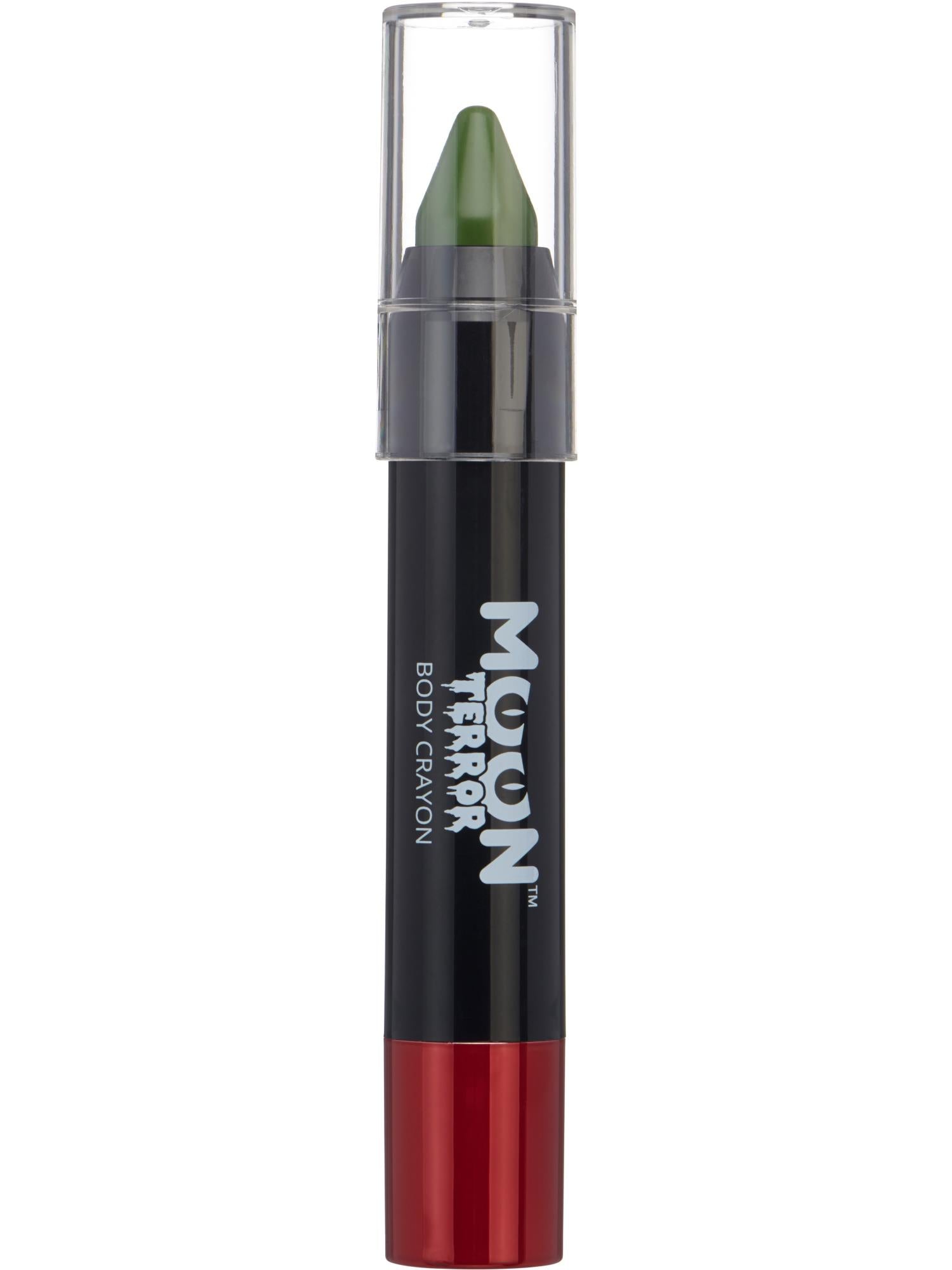 Moon Terror Halloween Body Crayons, Green 1