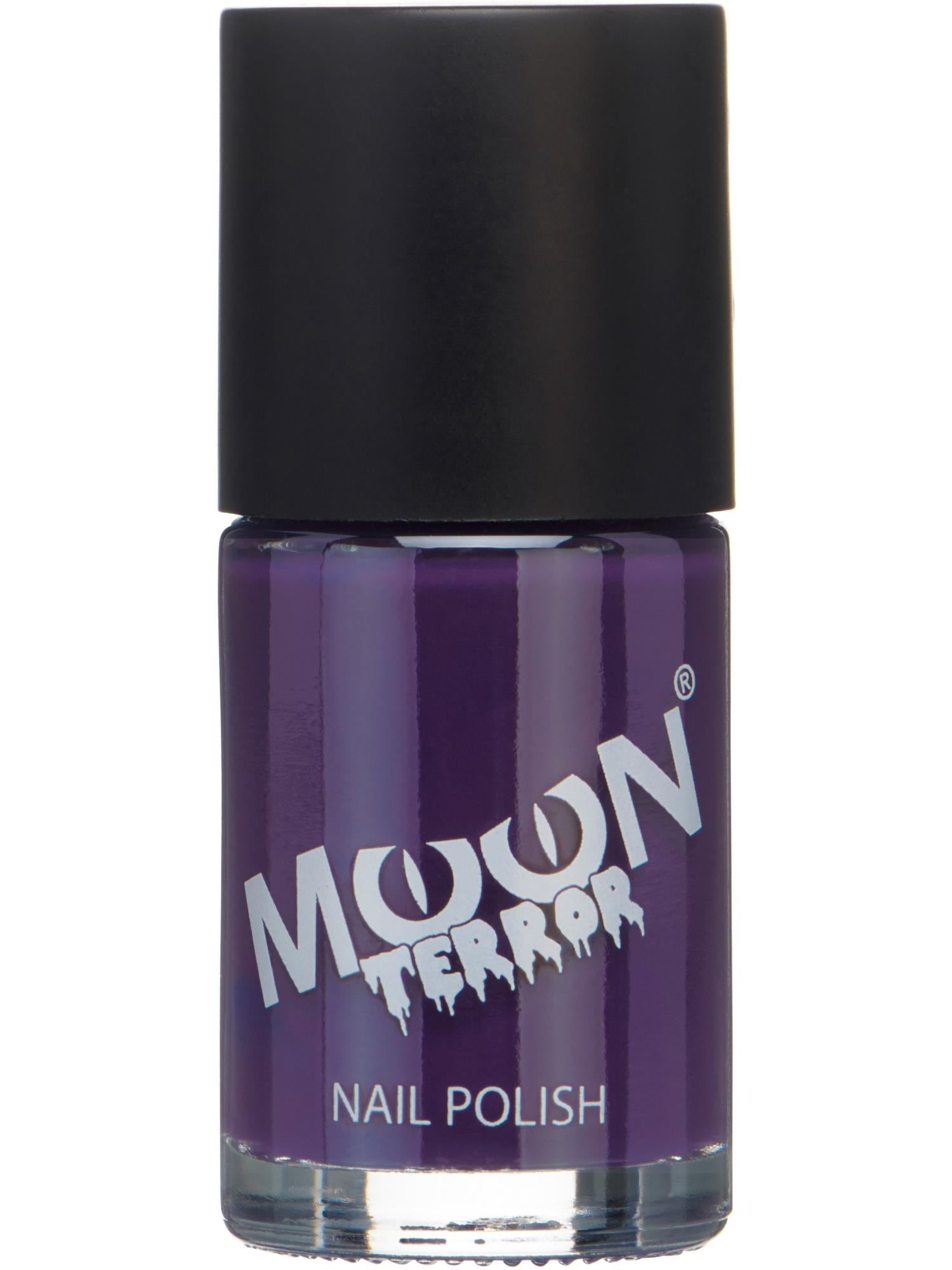 Moon Terror Halloween Nail Polish, Purple 1