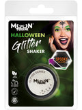 Moon Terror Halloween Glitter Shakers, White 1