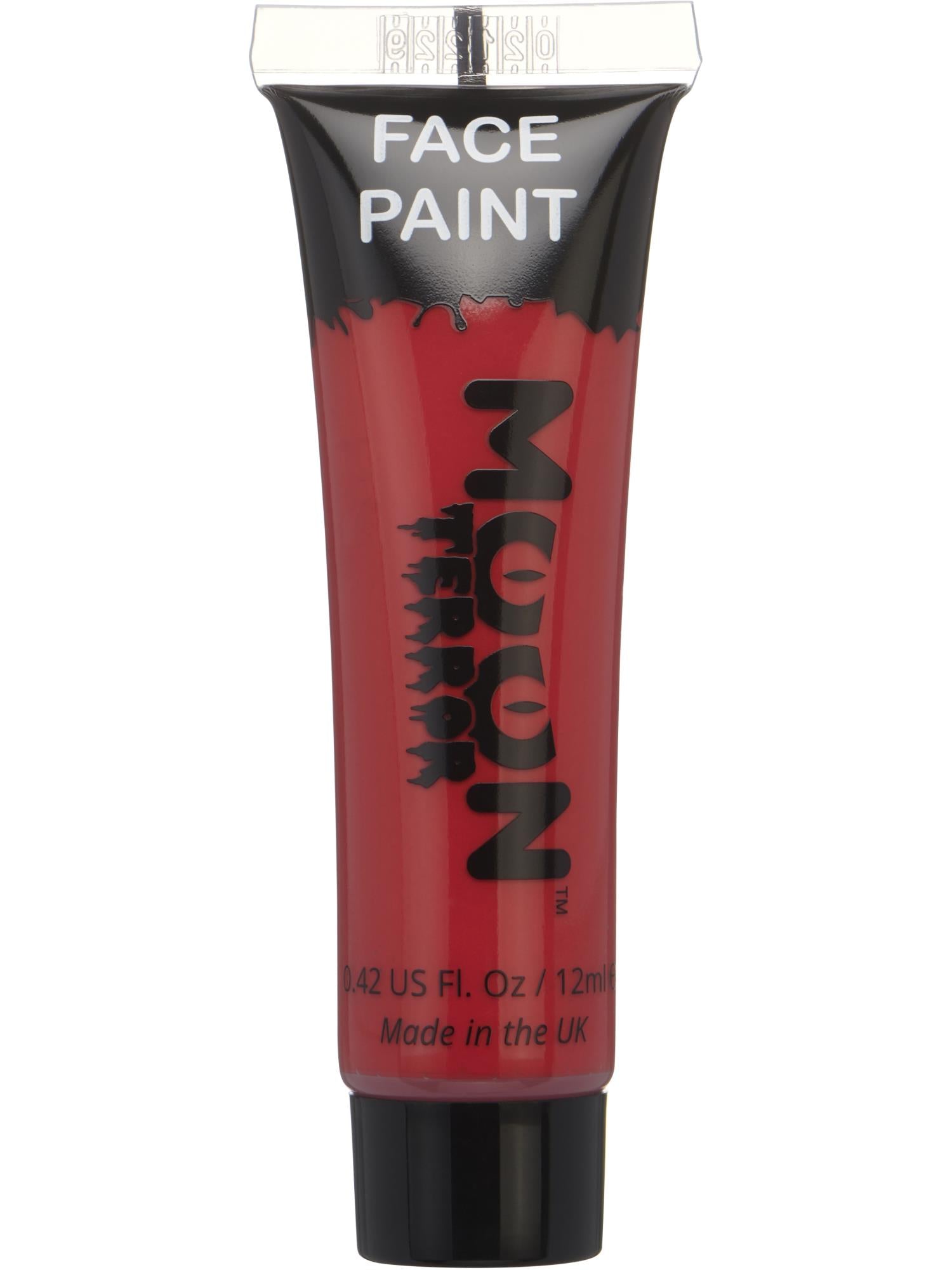 Moon Terror Halloween Face & Body Paint, Red 1